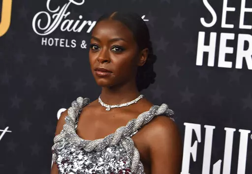 Danielle Deadwyler arrives at the 28th annual Critics Choice Awards at The Fairmont Century Plaza Hotel on Sunday, Jan. 15, 2023, in Los Angeles. (Photo by Jordan Strauss/Invision/AP)