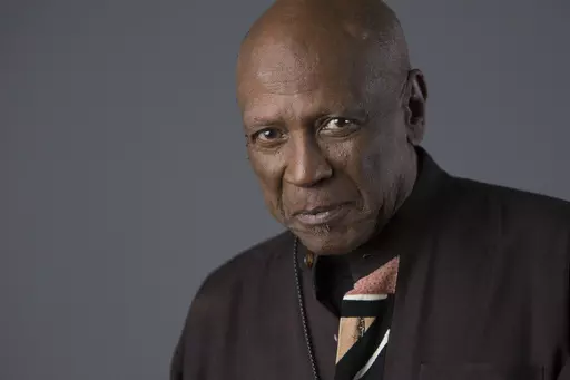 Louis Gossett Jr. poses for a portrait in New York to promote the release of "Roots: The Complete Original Series" on Bu-ray on May 11, 2016. Gossett Jr., the first Black man to win a supporting actor Oscar and an Emmy winner for his role in the seminal TV miniseries “Roots,” has died. He was 87. (Photo by Amy Sussman/Invision/AP, File)