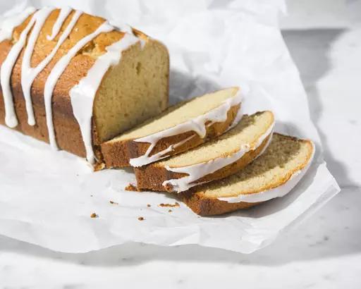 This image released by Milk Street shows a recipe for Yogurt Cake with Citrus and Spice. (Milk Street via AP)