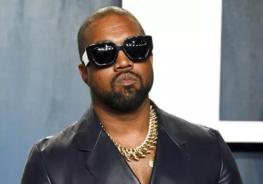 Kanye West arrives at the Vanity Fair Oscar Party on Feb. 9, 2020, in Beverly Hills, Calif. West’s Twitter and Instagram accounts have been locked because of posts by the rapper, now known legally as Ye, that were widely deemed antisemitic, according to reports, Sunday, Oct. 9, 2022. (Photo by Evan Agostini/Invision/AP, File)