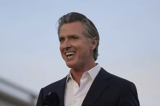 California Gov. Gavin Newsom speaks during a Clean California event in San Francisco, Thursday, Nov. 9, 2023. California becomes one of the first states to provide free health care to all low-income adults regardless of their immigration status starting Monday. (AP Photo/Jeff Chiu, File)