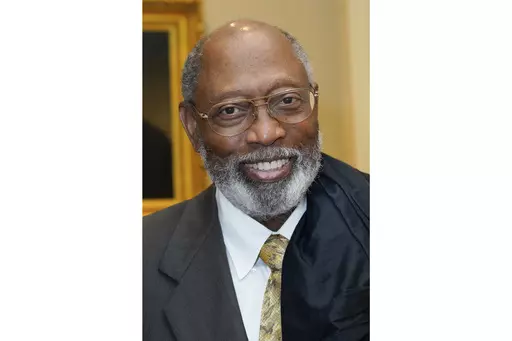 U.S. District Judge Henry Wingate smiles, Aug. 19, 2022, in Jackson, Miss. On Tuesday, Sept. 12, 2023, Wingate ruled that the Meridian Public School District can come out from under federal supervision in a decades-old desegregation lawsuit. (AP Photo/Rogelio V. Solis, File)