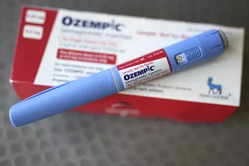 The injectable drug Ozempic is shown Saturday, July 1, 2023, in Houston. Drug regulators in Europe have found no evidence that popular diabetes and weight-loss drugs like Ozempic and Wegovy are linked to a higher risk of suicidal thoughts or actions. The European Medicines Agency regulatory committee announced the results of its review on Friday, April 12, 2024. (AP Photo/David J. Phillip, File)