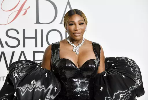 Serena Williams attends the CFDA Fashion Awards at the American Museum of Natural History on Monday, Nov. 6, 2023, in New York. (Photo by Evan Agostini/Invision/AP)
