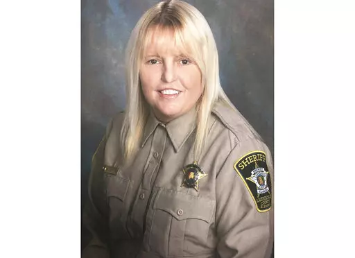 This photo provided by  Lauderdale County Sheriff's Office shows Assistant Director of Corrections Vicki White.  The Lauderdale County Sheriff’s Office in said in a Facebook post Saturday, April 30, 2022, that White disappeared while escorting an inmate being held on capital murder charges. The inmate is also missing. ( Lauderdale County Sheriff's Office via AP)