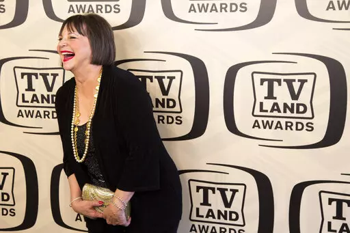 Cindy Williams arrives to the TV Land Awards 10th Anniversary in New York on April 14, 2012. Williams, who played Shirley opposite Penny Marshall's Laverne on the popular sitcom "Laverne & Shirley," died Wednesday, Jan. 25, 2023, in Los Angeles at age 75, her family said Monday, Jan. 30. (AP Photo/Charles Sykes, File)