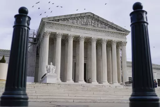The U.S. Supreme Court is seen, Nov. 15, 2023, in Washington. (AP Photo/Mariam Zuhaib, File)