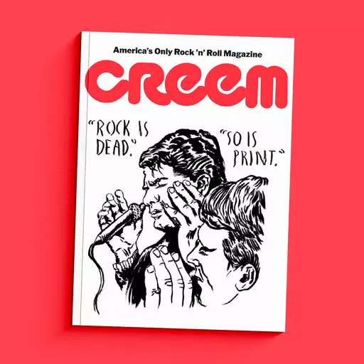 This image shows the September 2022 issue of Creem. The magazine, which billed itself as “America's only rock ‘n’ roll magazine” during two decades of existence that ended in 1989, is being revived this fall. (Creem via AP)
