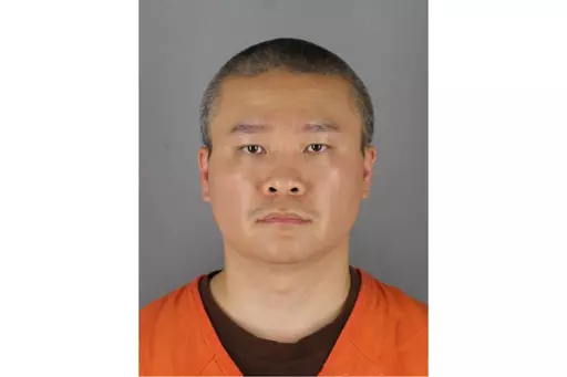This photo provided by the Hennepin County, Minn., Sheriff's Office on June 3, 2020, shows Tou Thao, a former Minneapolis police officer who held back bystanders while his colleagues restrained a dying George Floyd. Thao was found guilty on Monday, May 1, 2023 of aiding and abetting manslaughter. (Hennepin County Sheriff's Office via AP, File)