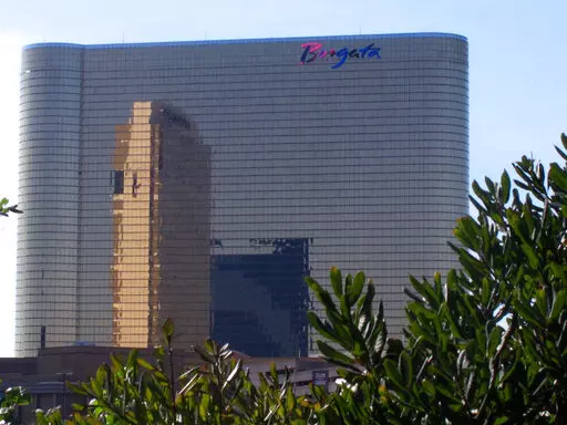 FILE- The exterior of the Borgata casino is shown on Oct. 1, 2020 in Atlantic City, N.J. On  Wednesday, Jan. 5, 2022, parent company MGM Resorts named Travis Lunn as the casino's new president. (AP Photo/Wayne Parry)