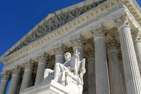 The U.S. Supreme Court is seen, March 18, 2022 in Washington. The Supreme Court opens its new term on Monday, Oct. 3. (AP Photo/Jose Luis Magana, File)