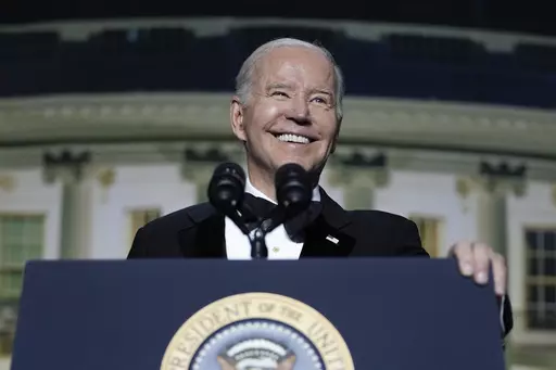 President Joe Biden speaks during the White House Correspondents' Association dinner at the Washington Hilton in Washington, April 29, 2023.Democrats were already concerned about President Joe Biden's age, his leadership on the economy and his stalled agenda in Congress. And on Friday, Attorney General Merrick Garland exposed another significant vulnerability for Biden's reelection by appointing a special counsel to probe the president's son, Hunter Biden. (AP Photo/Carolyn Kaster, File)