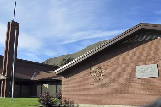 The exterior of The Church of Jesus Christ of Latter-day Saints is shown in Hailey, Idaho, on Sept., 19, 2023. Former Idaho bishop in the Mormon church, John Goodrich, was arrested Tuesday, March 12, 2024, by police in Virginia after being indicted on charges he sexually abused his daughter while accompanying her on a school trip when she was a child. Recordings obtained by The Associated Press show that instead of helping prosecutors, the Mormon church used a legal playbook that has helped prot
