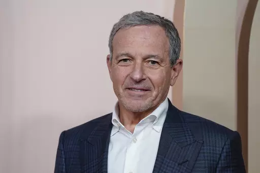 Disney chief executive Bob Iger arrives at the 96th Academy Awards Oscar nominees luncheon on Feb. 12, 2024, in Beverly Hills, Calif. During the company's annual shareholder meeting Wednesday, April 3, 2024, investors will decide whether to back Iger, or grant two board seats to activist investor Nelson Peltz and his Trian Partners. (Photo by Jordan Strauss/Invision/AP, File)