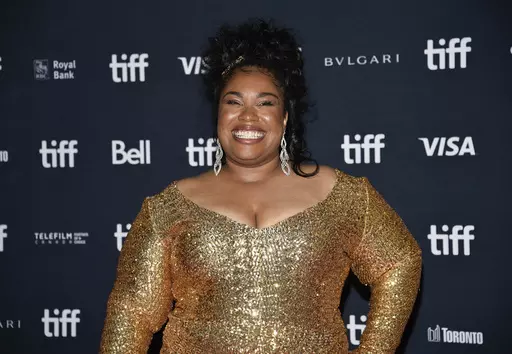 Angie Thomas attends the premiere for "On The Come Up" on day one of the Toronto International Film Festival at the Princess of Wales Theatre on Sept. 8, 2022, in Toronto. The best-selling author Thomas and Belhaven University surprised a senior at a Mississippi high school on Thursday, April 27, 2023, with a full-ride scholarship for creative writing. (Photo by Evan Agostini/Invision/AP, File)
