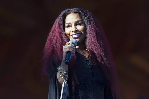 Chaka Khan performs during rehearsals for the annual Fourth of July Boston Pops Fireworks Spectacular in Boston on July 3, 2022. Apple announced Monday that the 10-time Grammy winner will take part in an audio experience called Time to Walk, a series designed to help people walk more often. (AP Photo/Michael Dwyer, File)