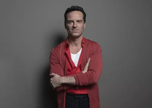 Andrew Scott poses for a portrait to promote the film "All of Us Strangers" on Tuesday, Nov. 28, 2023, in New York. (Photo by Christopher Smith/Invision/AP)