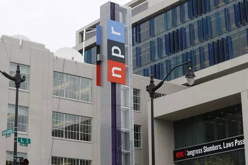 The headquarters for National Public Radio (NPR) stands on North Capitol Street on April 15, 2013, in Washington. Twitter has labeled National Public Radio (NPR) as “state-affiliated media” on the social media site Wednesday, April 5, 2023, a move some worried could undermine public confidence in the news organization. (AP Photo/Charles Dharapak, File)