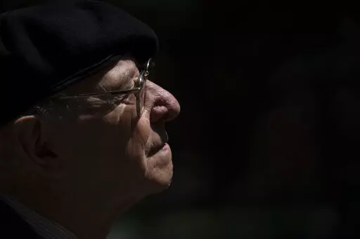 Jose Barba, one of many victims in the Legion of Christ sex scandal, poses for a portrait in Mexico City, Tuesday, Feb. 22, 2022. Barba was one of the first persons to come forward, accusing the disgraced founder of the Legion Father Marcial Maciel of sexual abuse before the Vatican. It has been 25 years since a Connecticut newspaper exposed one of the Catholic Church’s biggest sexual abuse scandals. And still some of the whistleblowers are seeking reparations from the Legion of Christ after r
