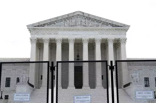 The U.S. Supreme Court, Tuesday, June 21, 2022 in Washington. (AP Photo/Jose Luis Magana)