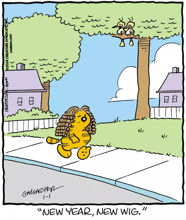 Heathcliff for Jan 01, 2024