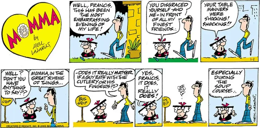 Momma for Jan 02, 2022