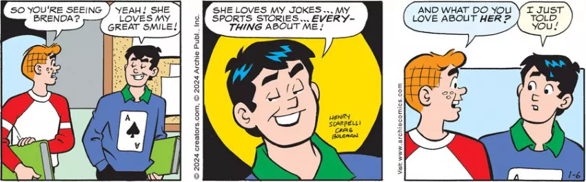 Archie for Jan 06, 2024