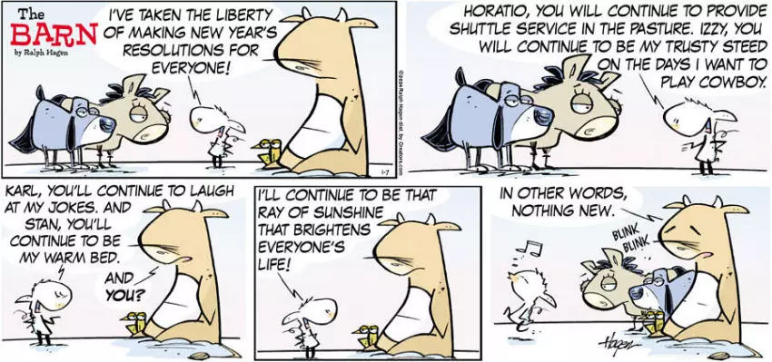 The Barn for Jan 07, 2024