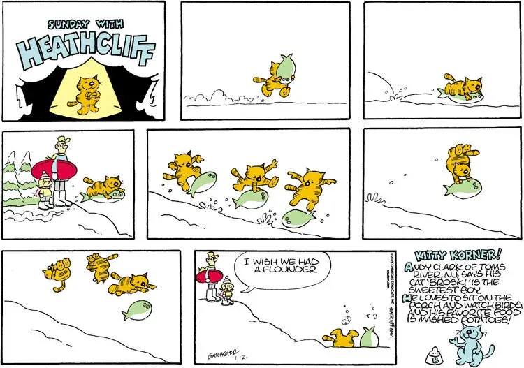 Heathcliff for Jan 12, 2025