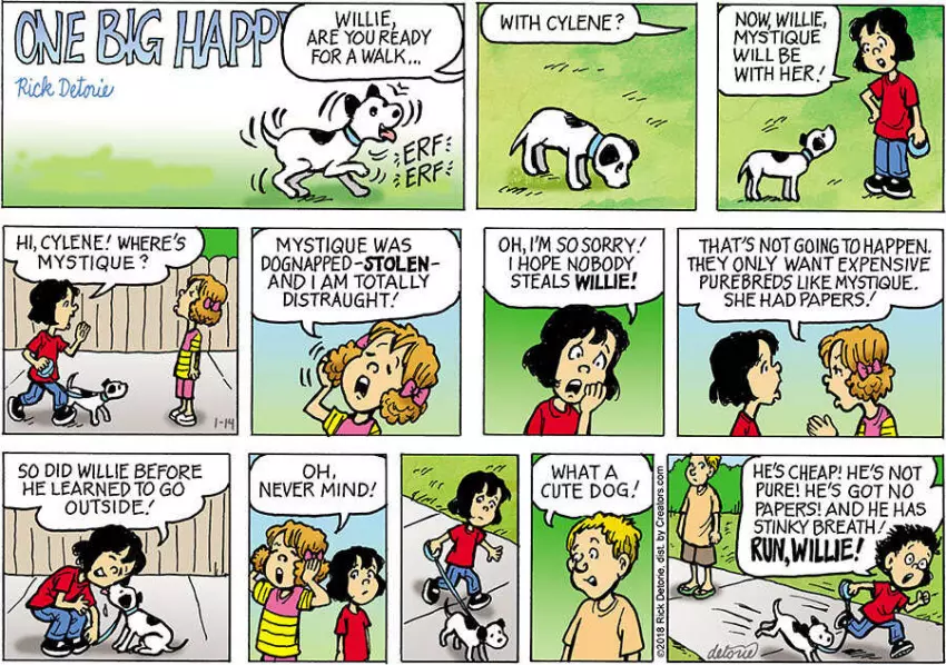 One Big Happy® for Jan 14, 2024