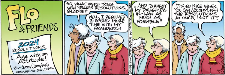 Flo & Friends for Jan 14, 2024