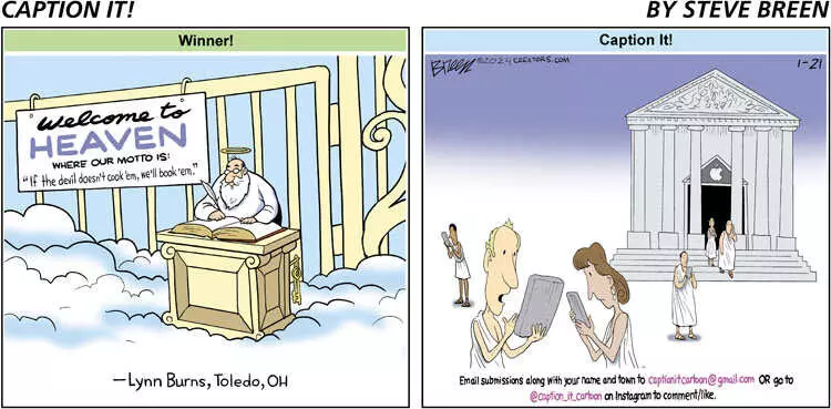 Caption It! for Jan 21, 2024