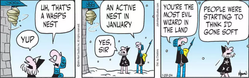 Wizard of Id for Jan 29, 2024