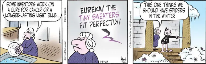 Wizard of Id for Jan 31, 2025