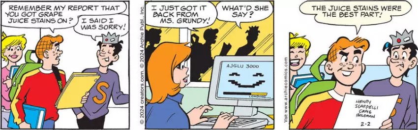 Archie for Feb 02, 2024