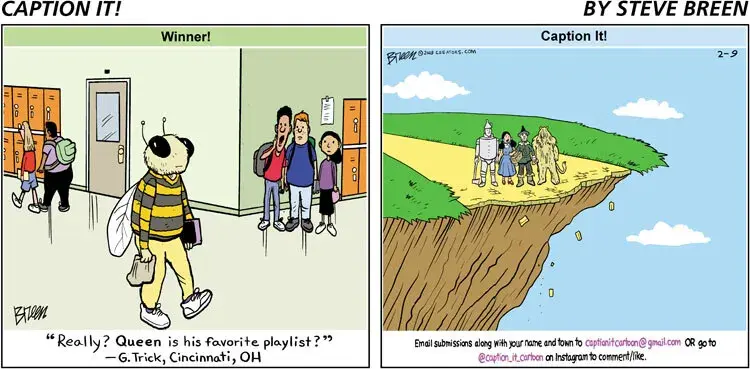 Caption It! for Feb 09, 2025