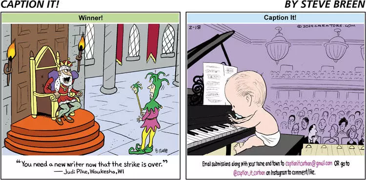 Caption It! for Feb 18, 2024