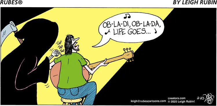 Rubes® for Feb 23, 2025