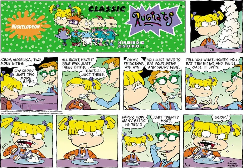 Rugrats for Feb 23, 2025