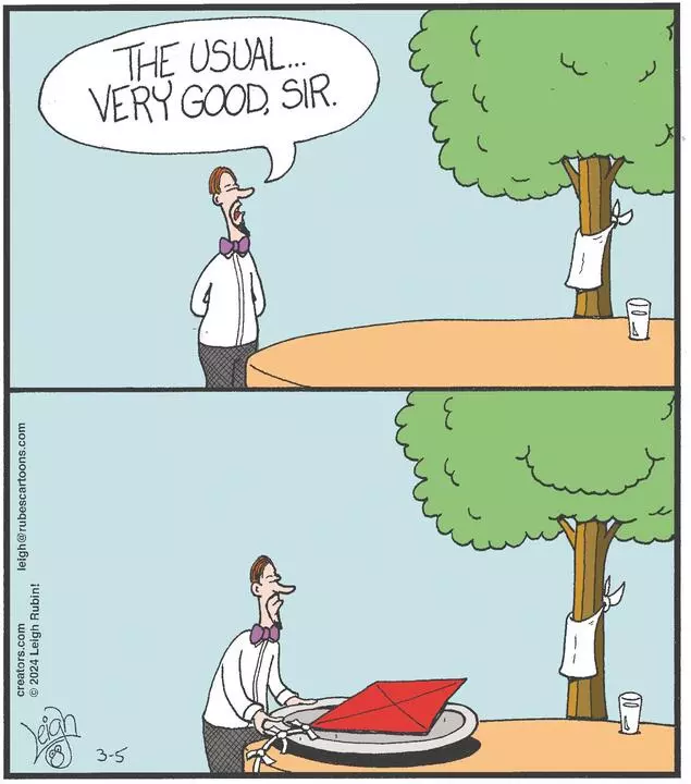 Rubes® for Mar 05, 2024