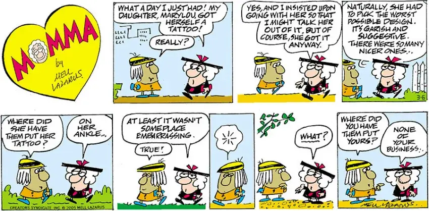 Momma for Mar 06, 2022