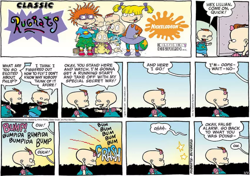 Rugrats for Mar 12, 2023