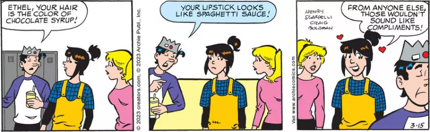 Archie for Mar 15, 2023