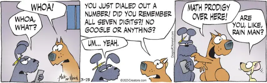 Dogs of C-Kennel for Mar 15, 2025