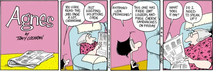 Agnes for Mar 16, 2025