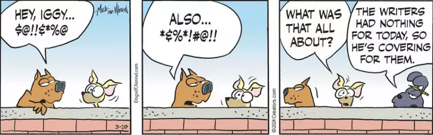 Dogs of C-Kennel for Mar 19, 2024