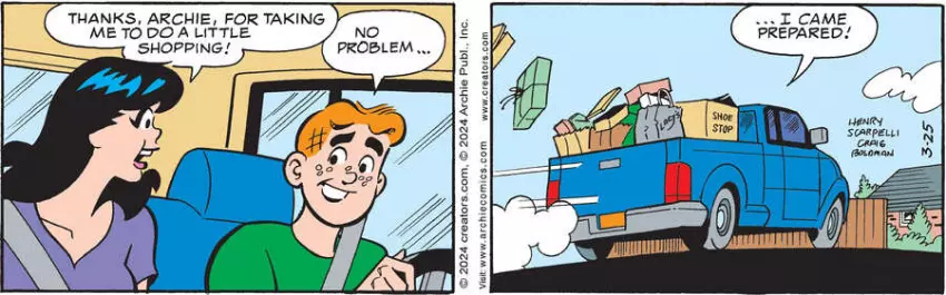 Archie for Mar 25, 2024