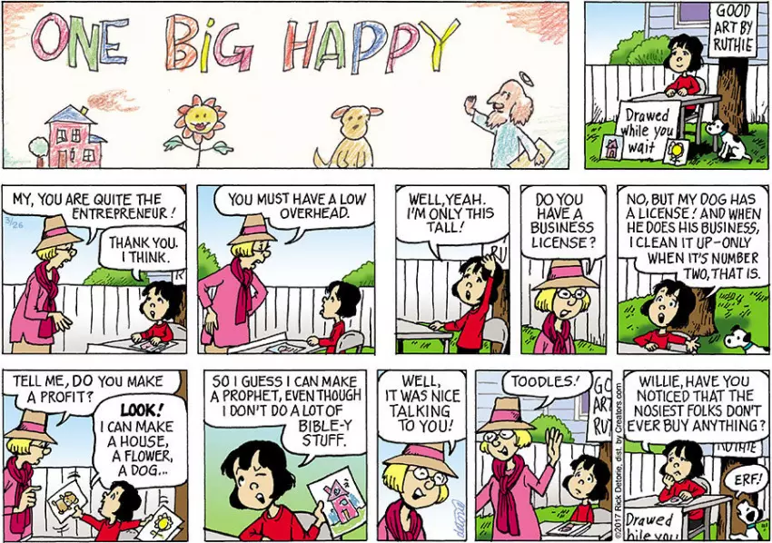 One Big Happy® for Mar 26, 2023