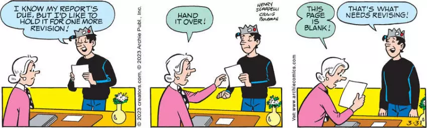 Archie for Mar 31, 2023