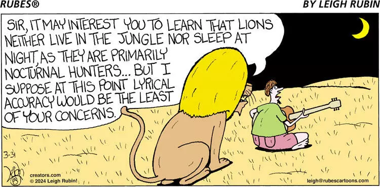 Rubes® for Mar 31, 2024